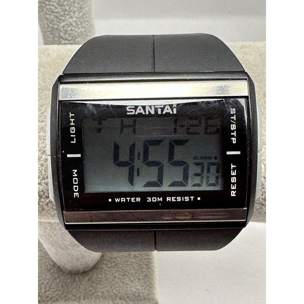 Santai Watch ST-2506G Mens Watch New Battery 49MM 8" Digital X89
